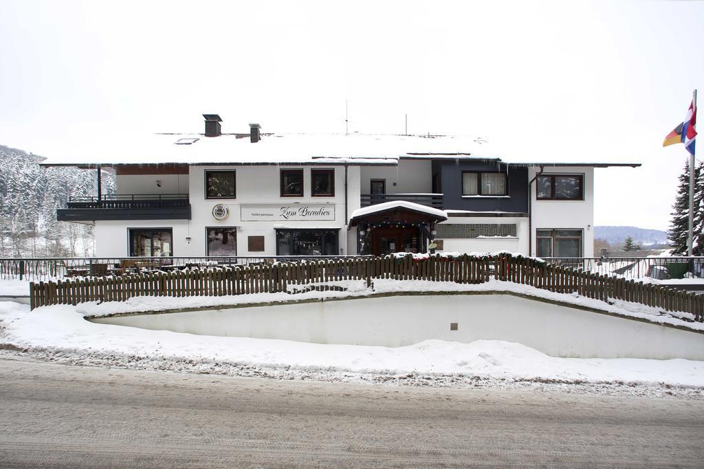 Hotel-Pension Zum Paradies Willingen  Εξωτερικό φωτογραφία